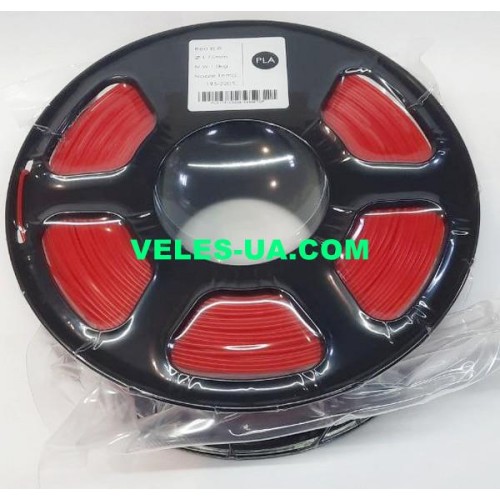 пластик PLA d1.75mm, 1kg, червоний (артикул: 06-1068.RD) пластик PLA d1.75mm, 1kg, червоний (артикул: 06-1068.RD)
