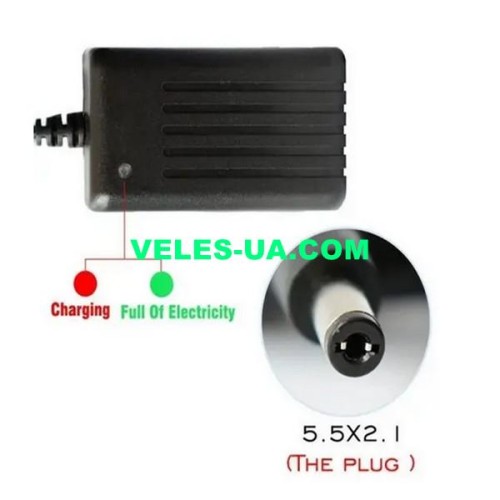 Зарядний пристрій 4S 14.6V 2A , LiFePO4, CC/CV, штекер DC5,5/2,5мм, корпус-вилка (артикул: 07-0217.) Зарядний пристрій 4S 14.6V 2A , LiFePO4, CC/CV, штекер DC5,5/2,5мм, корпус-вилка (артикул: 07-0217.)