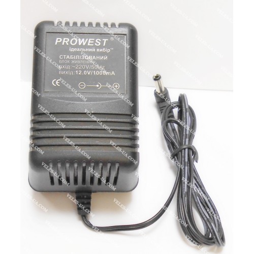 БЖ 12V 1A model: імпорт СТАБІЛІЗОВАНИЙ шт5,5/2,5 (артикул: 07-0271.) БЖ 12V 1A model: імпорт СТАБІЛІЗОВАНИЙ шт5,5/2,5 (артикул: 07-0271.)