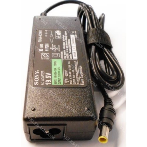 БЖ до ноутбуку 19.5V 4.7A SONY 90W, штекер d6,5/4,4+1pin (артикул: 07-0307.) БЖ до ноутбуку 19.5V 4.7A SONY 90W, штекер d6,5/4,4+1pin (артикул: 07-0307.)
