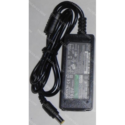 БЖ до ноутбуку 19.5V 2.0A SONY 39W, штекер d6,5/4,4+1pin (артикул: 07-0309.) БЖ до ноутбуку 19.5V 2.0A SONY 39W, штекер d6,5/4,4+1pin (артикул: 07-0309.)