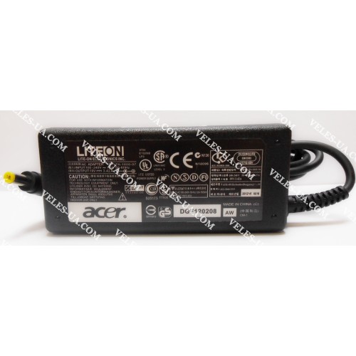 БЖ до ноутбуку 19V 3,42A ACER 65W, штекер d5,5/1,7 (артикул: 07-0319.) БЖ до ноутбуку 19V 3,42A ACER 65W, штекер d5,5/1,7 (артикул: 07-0319.)