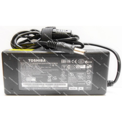 БЖ до ноутбуку 19V 4,74A TOSHIBA штекер d5,5/2,5 (артикул: 07-0353.) БЖ до ноутбуку 19V 4,74A TOSHIBA штекер d5,5/2,5 (артикул: 07-0353.)