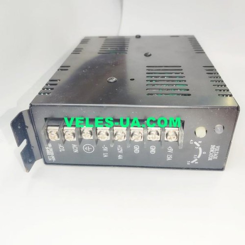 БЖ AC220V/DC 5V 15A , 12V 4A, -5V 1A корпус-сітка model: MY-15C1 (артикул: 07-0357.) БЖ AC220V/DC 5V 15A , 12V 4A, -5V 1A корпус-сітка model: MY-15C1 (артикул: 07-0357.)