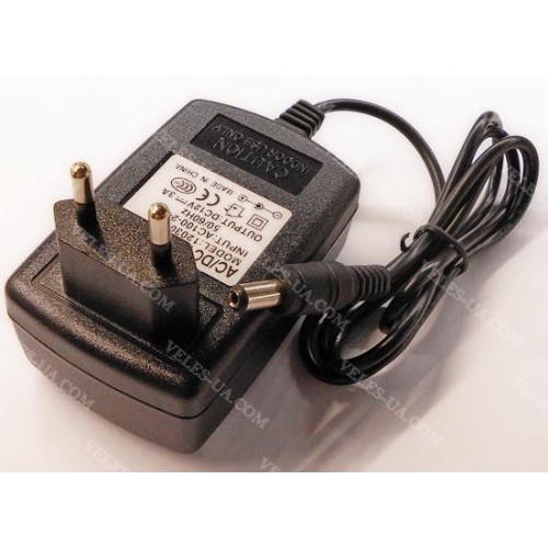 БЖ AC220V/DC 12V 3 A корпус-вилка (шт.d5,5/2,1) (артикул: 07-0498.) БЖ AC220V/DC 12V 3 A корпус-вилка (шт.d5,5/2,1) (артикул: 07-0498.)
