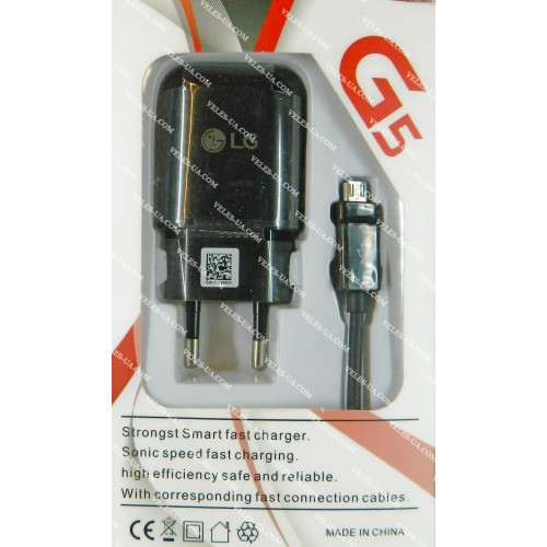 БЖ з USB вих 5V, Iнагр=1,8A ( 1шт Гн. USB + кабель шт.mikroUSB) model: MCS-048R LG G5 ЧОРНИЙ (артикул: 07-2058.BK) БЖ з USB вих 5V, Iнагр=1,8A ( 1шт Гн. USB + кабель шт.mikroUSB) model: MCS-048R LG G5 ЧОРНИЙ (артикул: 07-2058.BK)