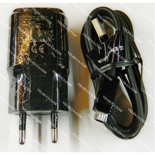 БЖ з USB вих 5V, Iнагр=1,8A ( 1шт Гн. USB + кабель шт.mikroUSB) кульок model: MCS-048R LG ЧОРНИЙ (артикул: 07-2061.BK) БЖ з USB вих 5V, Iнагр=1,8A ( 1шт Гн. USB + кабель шт.mikroUSB) кульок model: MCS-048R LG ЧОРНИЙ (артикул: 07-2061.BK)