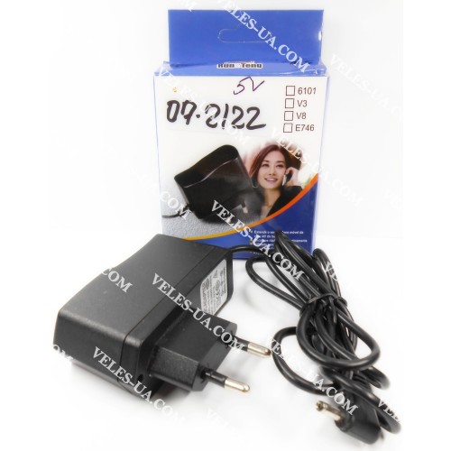 БЖ AC220V/DC 5V 2 A корпус-вилка (шт.d3.4/1.4) (артикул: 07-2122.) БЖ AC220V/DC 5V 2 A корпус-вилка (шт.d3.4/1.4) (артикул: 07-2122.)