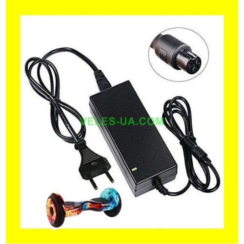 БЖ AC220V/DC 42V 2A корпус-як ноут. штекер 3pin , для гіроборда (артикул: 07-2266.) БЖ AC220V/DC 42V 2A корпус-як ноут. штекер 3pin , для гіроборда (артикул: 07-2266.)