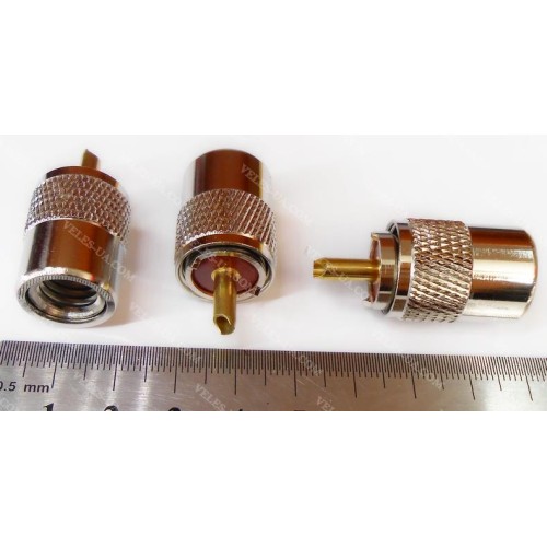 Штекер UHF (RG-11, RG-8, RG-213, PL-259) під накрутку (артикул: 08-0071.) Штекер UHF (RG-11, RG-8, RG-213, PL-259) під накрутку (артикул: 08-0071.)