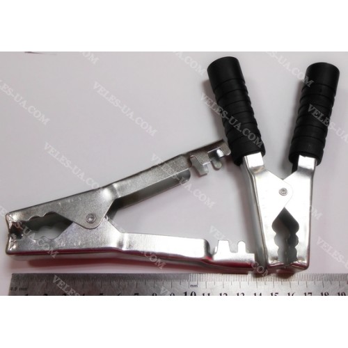 Крокодил 150А L=140mm BIG BK (артикул: 08-0275.BK) Крокодил 150А L=140mm BIG BK (артикул: 08-0275.BK)