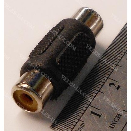 перехідник Гніздо х1 RCA х Гніздо х1 RCA, корпус пластик (артикул: 08-0382.) перехідник Гніздо х1 RCA х Гніздо х1 RCA, корпус пластик (артикул: 08-0382.)