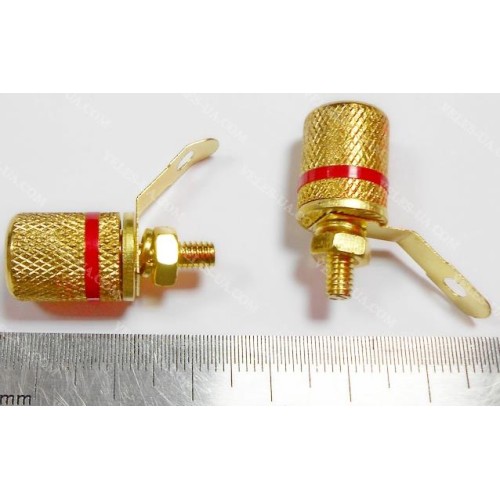 Гніздо Banan монтажне метал gold червоне (артикул: 08-0579.RD) Гніздо Banan монтажне метал gold червоне (артикул: 08-0579.RD)