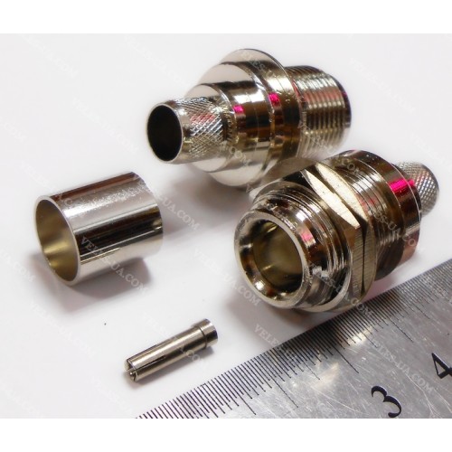Гніздо N (RG-8, RG-213) обжимне (артикул: 08-0710.) Гніздо N (RG-8, RG-213) обжимне (артикул: 08-0710.)