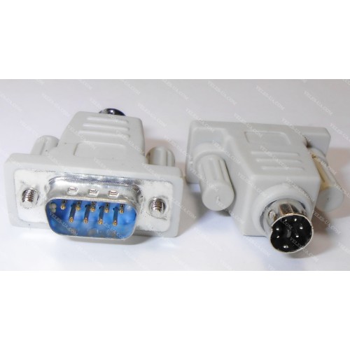 перехідник Штекер DB 9F х Штекер mini din 6pin (артикул: 08-0915.) перехідник Штекер DB 9F х Штекер mini din 6pin (артикул: 08-0915.)