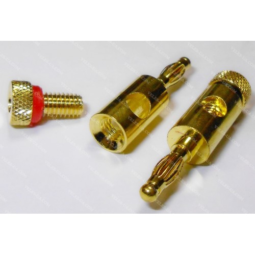 Штекер Banan, silver-gold, корпус метал, діам.-10мм, RD (артикул: 08-0978.RD) Штекер Banan, silver-gold, корпус метал, діам.-10мм, RD (артикул: 08-0978.RD)
