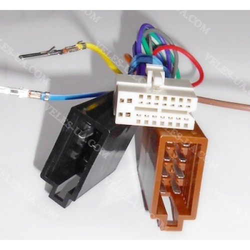 CLARION 16pin new + ISO гніздо/2 (артикул: 08-1001.) CLARION 16pin new + ISO гніздо/2 (артикул: 08-1001.)
