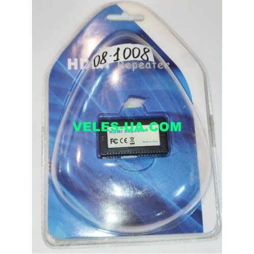 перехідник Ретранслятор HDMI (гн.HDMI х гн.HDMI) до 30метрів model:10-06-020 (артикул: 08-1008.) перехідник Ретранслятор HDMI (гн.HDMI х гн.HDMI) до 30метрів model:10-06-020 (артикул: 08-1008.)