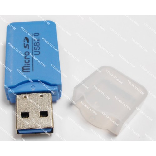 перехідник Штекер USB 2.0 x MicroSD, помаранчевий або синій (артикул: 08-1364.) перехідник Штекер USB 2.0 x MicroSD, помаранчевий або синій (артикул: 08-1364.)