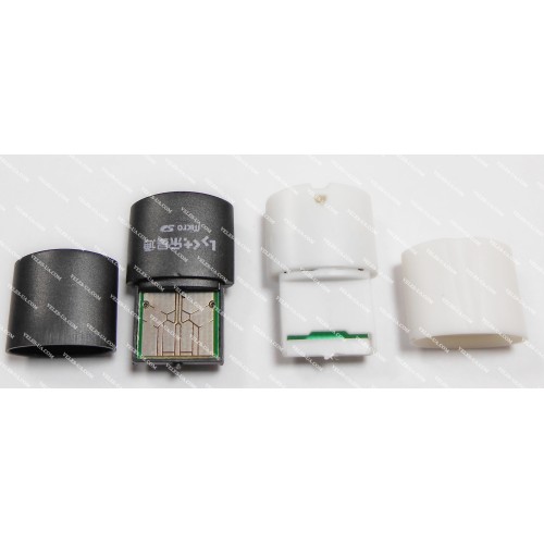 перехідник Штекер USB 2.0 x MicroSD, білий або чорний (артикул: 08-1367.) перехідник Штекер USB 2.0 x MicroSD, білий або чорний (артикул: 08-1367.)