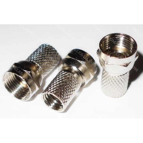 Штекер F (RG-6) , під кабель накр., L=18mm , цинк (артикул: 08-1481.) Штекер F (RG-6) , під кабель накр., L=18mm , цинк (артикул: 08-1481.)