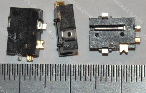 Гніздо d2,5/d0,6 пластик, монтажне, SMD пайка на плату 6x3x9 (артикул: 08-1518.) Гніздо d2,5/d0,6 пластик, монтажне, SMD пайка на плату 6x3x9 (артикул: 08-1518.)