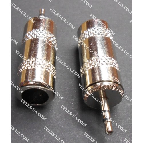 штекер d2,5 стерео метал, без пружини, під кабель d8.0mm (артикул: 08-1895.) штекер d2,5 стерео метал, без пружини, під кабель d8.0mm (артикул: 08-1895.)