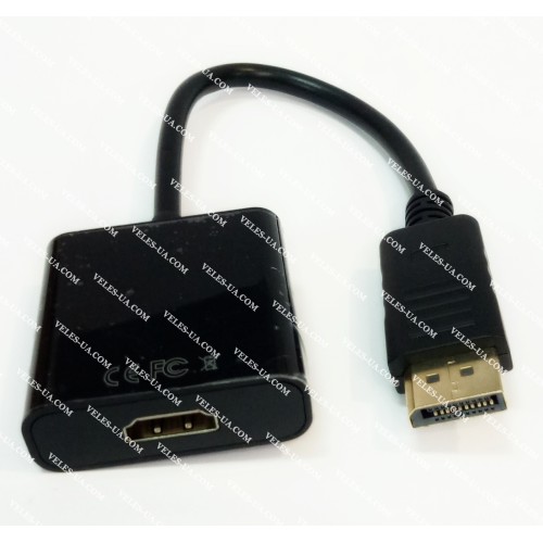перехідник Конвертор Display Port в HDMI (вхід шт.Display Port х вихід гн.HDMI) (артикул: 08-1919.) перехідник Конвертор Display Port в HDMI (вхід шт.Display Port х вихід гн.HDMI) (артикул: 08-1919.)