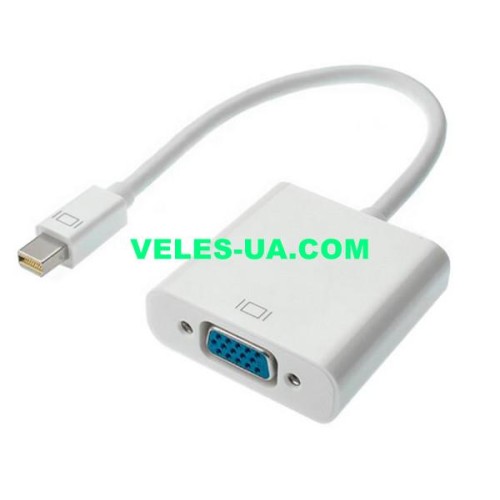 перехідник Конвертор Шт.mini DisplayPort => гн.VGA (артикул: 08-2258.) перехідник Конвертор Шт.mini DisplayPort => гн.VGA (артикул: 08-2258.)