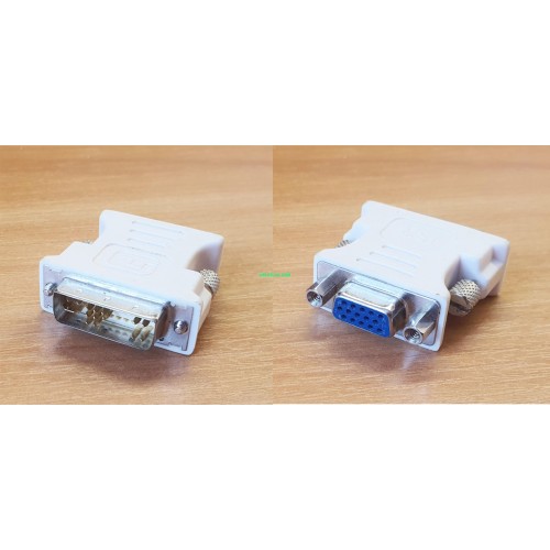 перехідник Штекер DVI (12+5) х Гніздо VGA(15pin) (артикул: 08-2275.) перехідник Штекер DVI (12+5) х Гніздо VGA(15pin) (артикул: 08-2275.)