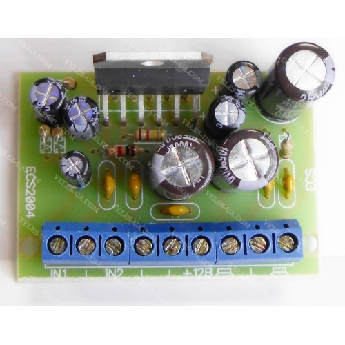 Стерео ПНЧ 2х 12W TDA2004 (збірка) (артикул: 09-0061.) Стерео ПНЧ 2х 12W TDA2004 (збірка) (артикул: 09-0061.)