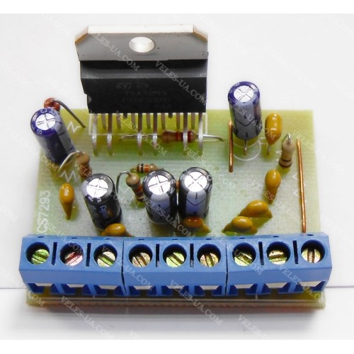 Моно ПНЧ 140W на TDA7293 з двополярним живленням (збірка) (артикул: 09-0180.) Моно ПНЧ 140W на TDA7293 з двополярним живленням (збірка) (артикул: 09-0180.)