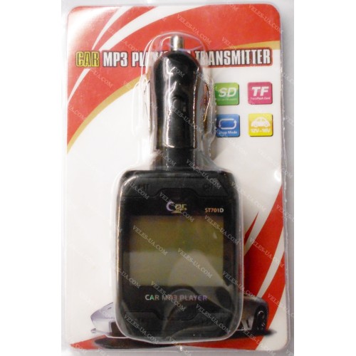 радіо-модулятор FM Modulator MP3 USB , model: ST701D (артикул: 09-0199.) радіо-модулятор FM Modulator MP3 USB , model: ST701D (артикул: 09-0199.)