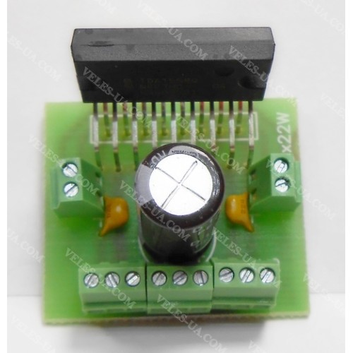 Стерео ПНЧ 2х 22W TDA1558 (збірка) (артикул: 09-0218.) Стерео ПНЧ 2х 22W TDA1558 (збірка) (артикул: 09-0218.)