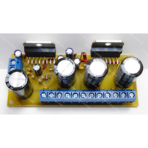 Стерео ПНЧ 2х100W TDA7294 (збірка) двополярне живлення (артикул: 09-0264.) Стерео ПНЧ 2х100W TDA7294 (збірка) двополярне живлення (артикул: 09-0264.)