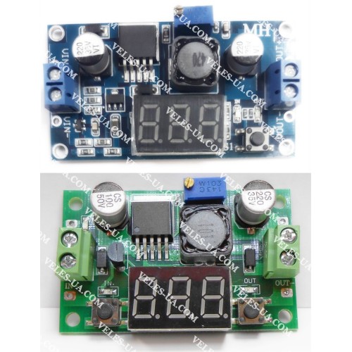 модуль Step-Down DC-DC, 3.0A, Uin=2,5-40V, Uout=1,25-37V, LED-індикатор, LM2596S, на зниження (артикул: 09-0367.) модуль Step-Down DC-DC, 3.0A, Uin=2,5-40V, Uout=1,25-37V, LED-індикатор, LM2596S, на зниження (артикул: 09-0367.)