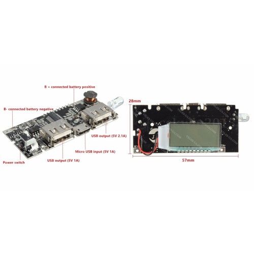 ЗП літій-іонних (літій-полімерних) USB-2.1A/5V, USB-1.0A/5V, mikroUSB-1.0A/5V , ПоверБанк (артикул: 09-0390.) ЗП літій-іонних (літій-полімерних) USB-2.1A/5V, USB-1.0A/5V, mikroUSB-1.0A/5V , ПоверБанк (артикул: 09-0390.)
