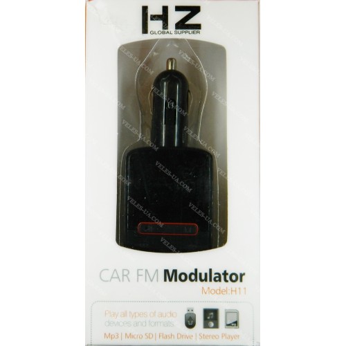 радіо-модулятор FM Modulator MP3 USB, model:HZ H11 (артикул: 09-0396.) радіо-модулятор FM Modulator MP3 USB, model:HZ H11 (артикул: 09-0396.)