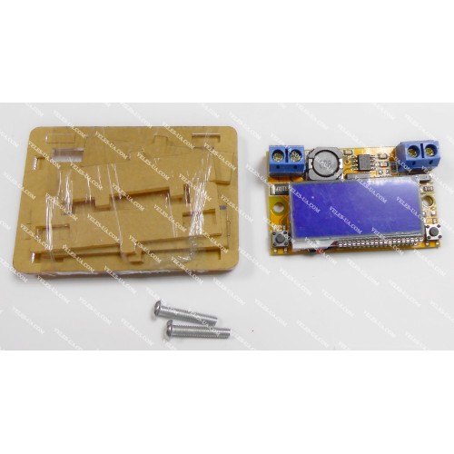 модуль Step-Down DC-DC, 2.0A, Uin=5.0-20V, Uout=0-16V, з РКІ та електр. кер., на зниження (артикул: 09-0416.) модуль Step-Down DC-DC, 2.0A, Uin=5.0-20V, Uout=0-16V, з РКІ та електр. кер., на зниження (артикул: 09-0416.)