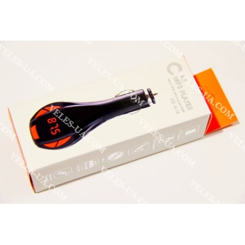 радіо-модулятор FM Modulator MP3 USB, корпус не гнучкий, model:KD-614 (артикул: 09-0437.) радіо-модулятор FM Modulator MP3 USB, корпус не гнучкий, model:KD-614 (артикул: 09-0437.)