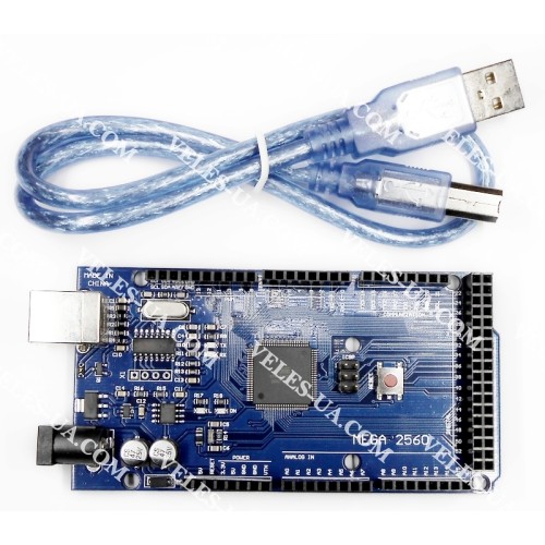 модуль Arduino MEGA2560 R3 DCCduino з USBA-USBB кабелем (артикул: 09-1013.) модуль Arduino MEGA2560 R3 DCCduino з USBA-USBB кабелем (артикул: 09-1013.)