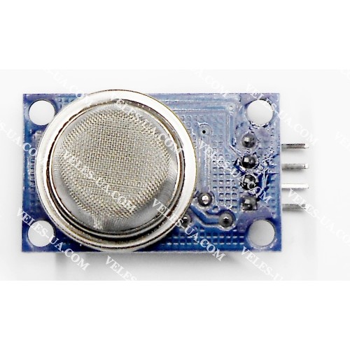 модуль Arduino_ Датчик газу, MQ-2 , FC-22; Ucc=5V; пропан, бутан, метан, водень, модуль (артикул: 09-1023.) модуль Arduino_ Датчик газу, MQ-2 , FC-22; Ucc=5V; пропан, бутан, метан, водень, модуль (артикул: 09-1023.)