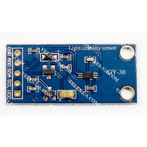 модуль Arduino_ Датчик інтенсивності світла, GY-30, модуль (артикул: 09-1036.) модуль Arduino_ Датчик інтенсивності світла, GY-30, модуль (артикул: 09-1036.)