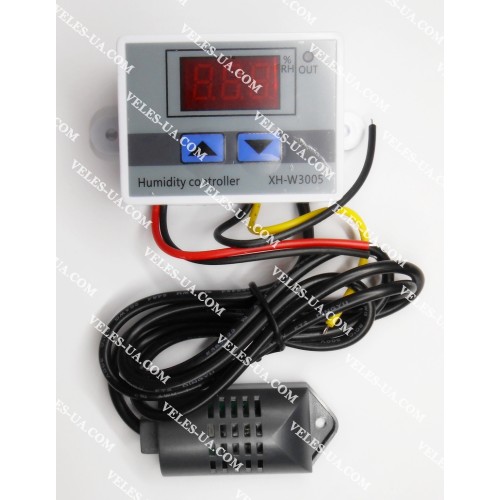 Регулятор вологості цифровий AC220V XH-W3005 в корпусі , Iout=1500W, модуль (артикул: 09-1181.) Регулятор вологості цифровий AC220V XH-W3005 в корпусі , Iout=1500W, модуль (артикул: 09-1181.)