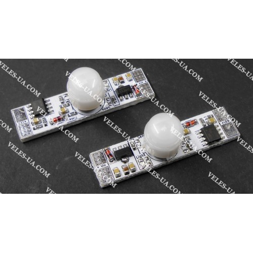 PIR сенсор для профіля DC12V I=5A, з фотоел., затр. 40с, плавне вкл-викл, дальність спрац. до 4м (артикул: 09-1279.) PIR сенсор для профіля DC12V I=5A, з фотоел., затр. 40с, плавне вкл-викл, дальність спрац. до 4м (артикул: 09-1279.)