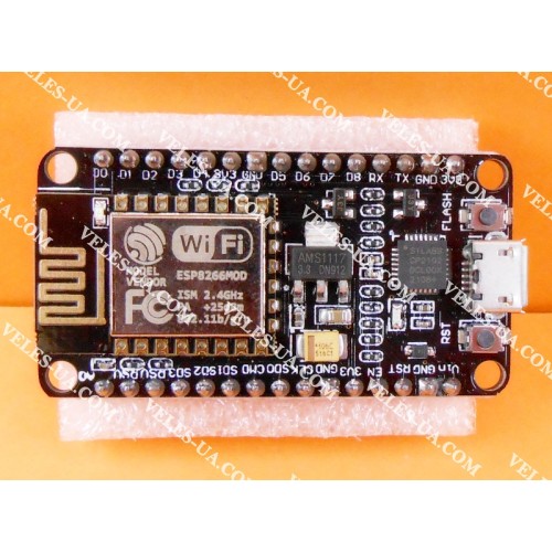 модуль Arduino_ WiFi модуль WIFI, NodeMcu Lua на ESP8266, CP2102 (артикул: 09-1282.) модуль Arduino_ WiFi модуль WIFI, NodeMcu Lua на ESP8266, CP2102 (артикул: 09-1282.)