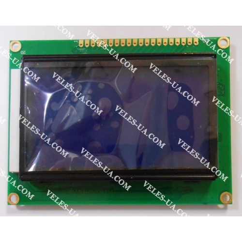 модуль Arduino_ Дісплей LED LCD 12864B 128x64 пікс. синя підсвітка, ST7920, модуль (артикул: 09-1327.) модуль Arduino_ Дісплей LED LCD 12864B 128x64 пікс. синя підсвітка, ST7920, модуль (артикул: 09-1327.)