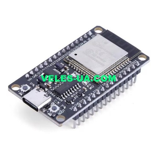 модуль Arduino_ WiFi модуль ESP32D, Bluetooth, WROOM-32, CH340, type-C (артикул: 09-1358.) модуль Arduino_ WiFi модуль ESP32D, Bluetooth, WROOM-32, CH340, type-C (артикул: 09-1358.)