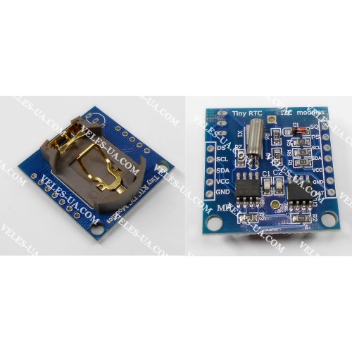 модуль Arduino_ Годинник реального часу для Ардуіно на DS1307, модуль (артикул: 09-1363.) модуль Arduino_ Годинник реального часу для Ардуіно на DS1307, модуль (артикул: 09-1363.)
