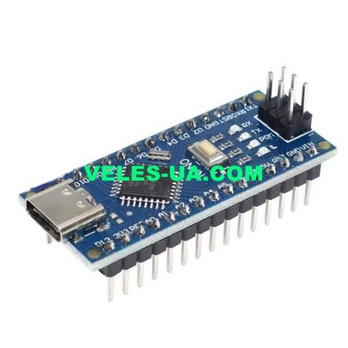 модуль Arduino nano V3.0 Mega328 DCCduino, Type-C (артикул: 09-1416.) модуль Arduino nano V3.0 Mega328 DCCduino, Type-C (артикул: 09-1416.)